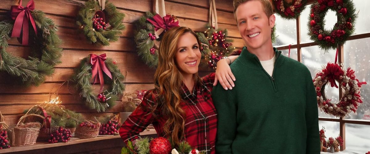 Christmas Wreaths and Ribbons