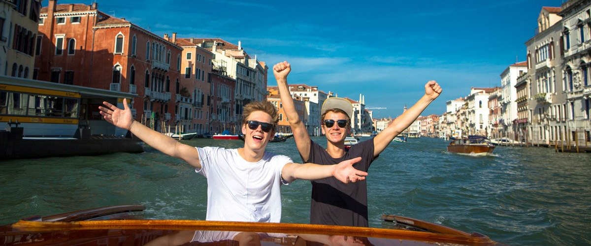 Joe and Caspar Hit the Road