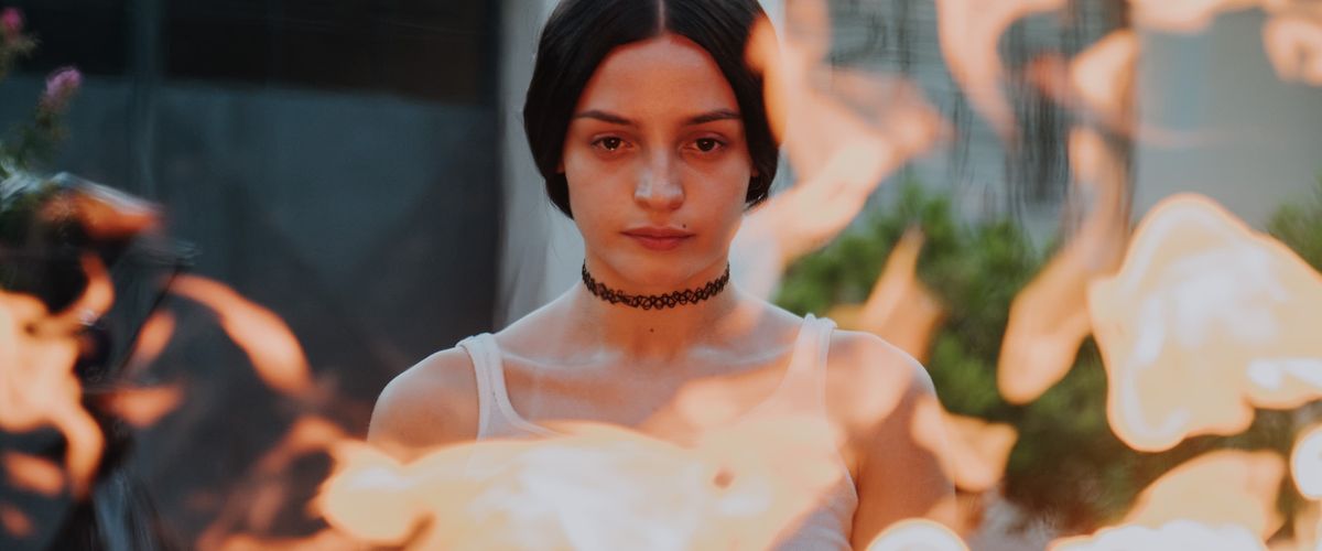 The Virgin of the Quarry Lake