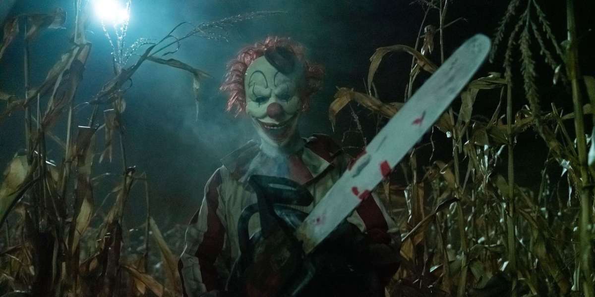 Clown in a Cornfield