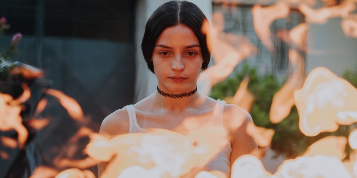 The Virgin of the Quarry Lake