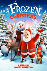 A Frozen Christmas Poster