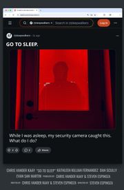 Go to Sleep