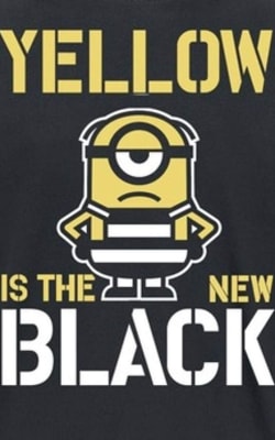 Minions Yellow is the New Black