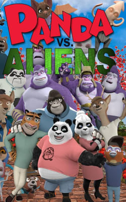Panda vs Aliens