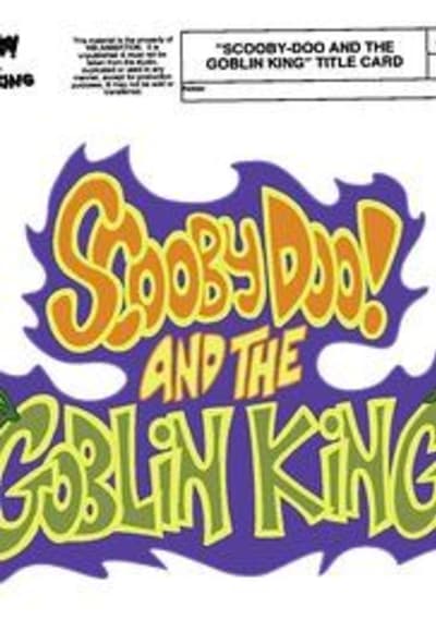 Scooby-Doo! and The Goblin King